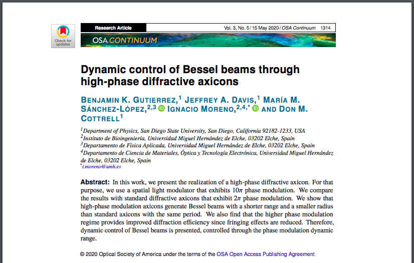 OSA Continuum paper screenshot