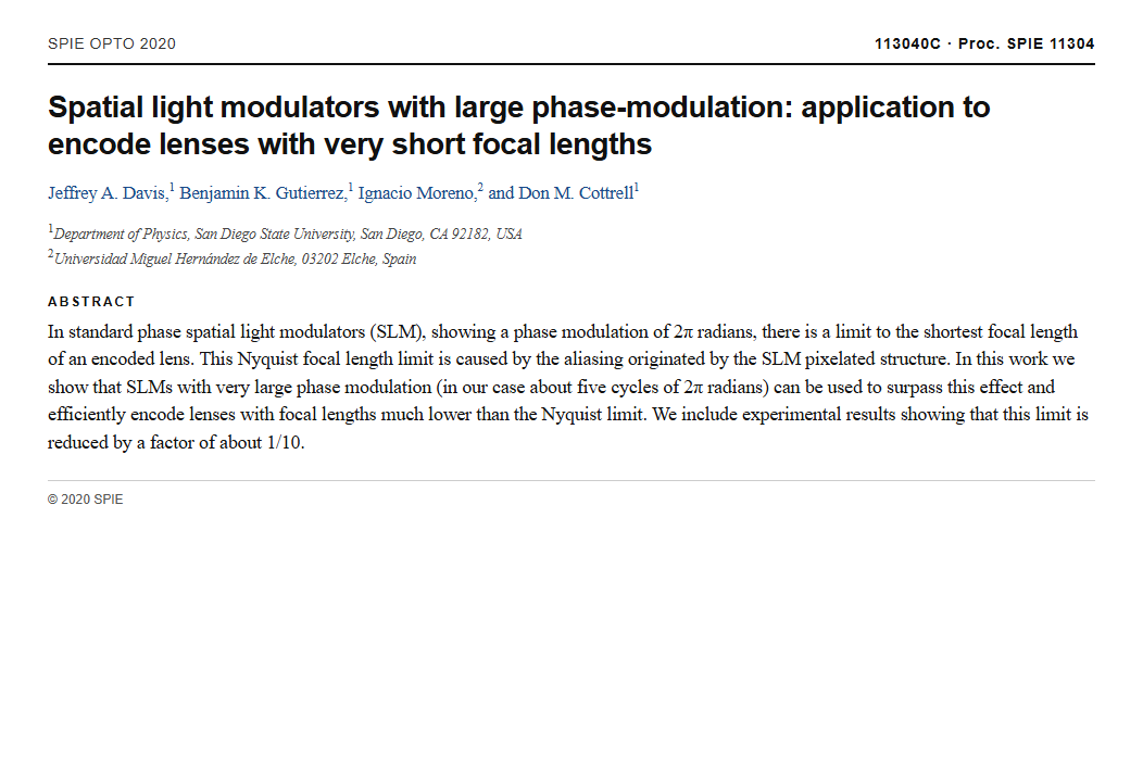 SPIE 2020 paper 11304 first page